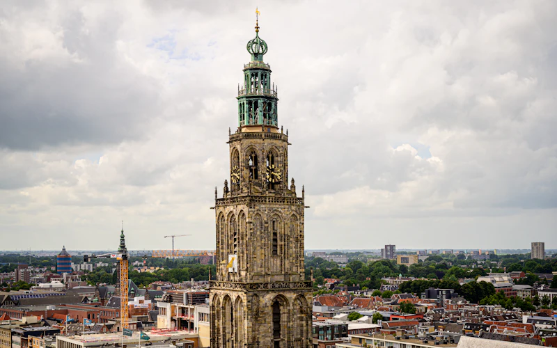 Uitzicht over Groningen